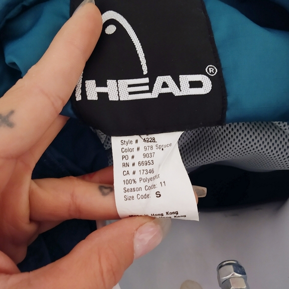 Color block Head rain pullover - Picture 4 of 5